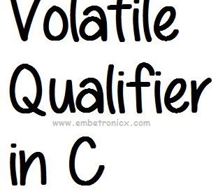 qualifier in c