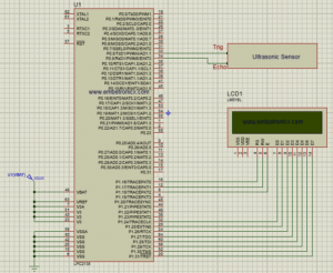 lpc2148 ultrasonic sensor