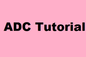 PIC16F877A ADC Tutorial