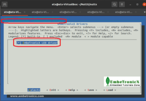 Enable etx_led driver