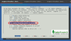 Enable Float in NuttX RTOS