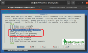 Enable GPIO app