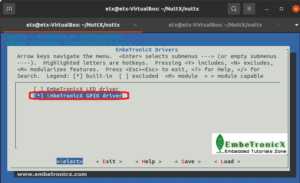 Enable EmbeTronicX GPIO driver