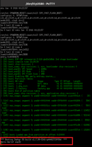 Zephyr ESP32 Output