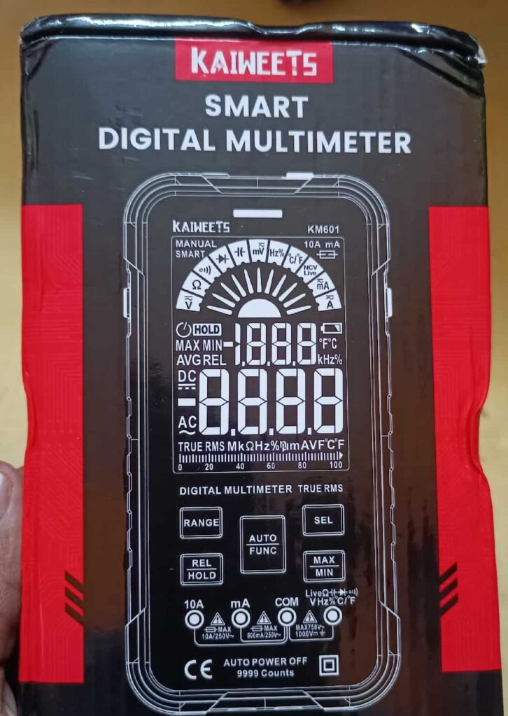 Kaiweets KM601 Smart Digital Multimeter