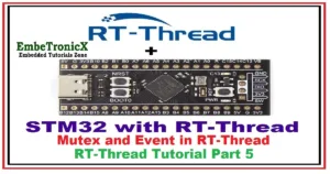 Mutex and Event in RT-Thread RTOS