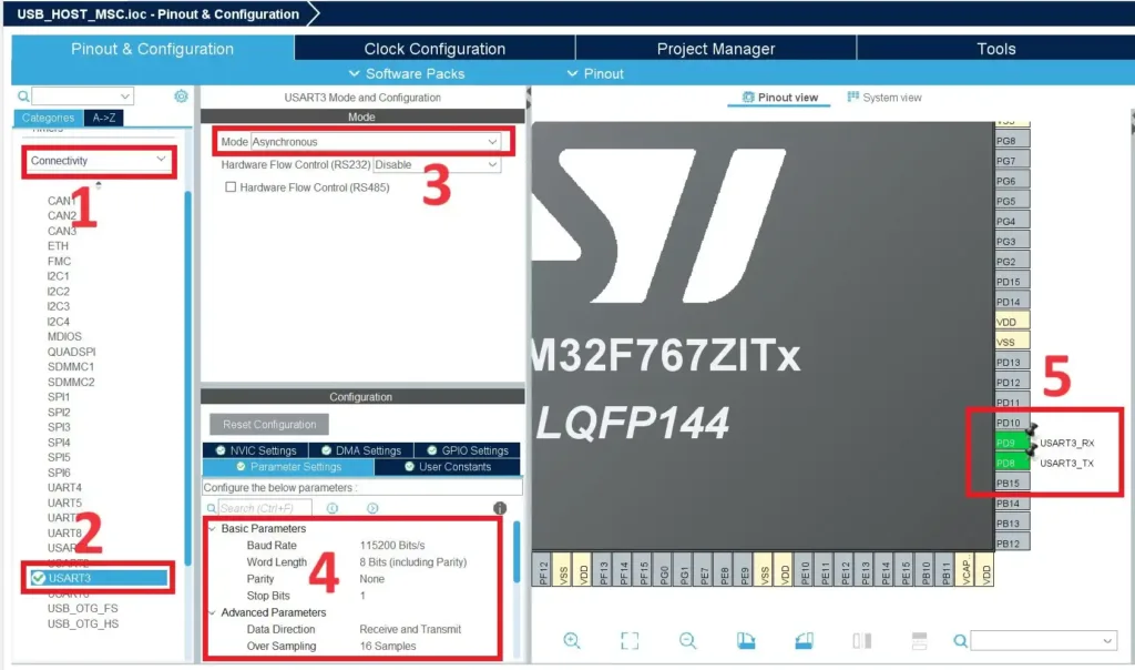 USART3 Configure