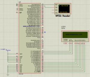 lpc2148 rfid interfacing