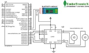 Bluetooth Module Interfacing with PIC16F877A