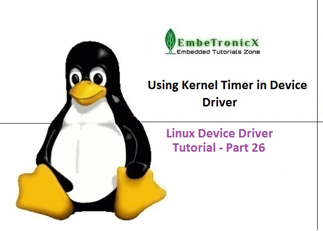 Using Kernel Timer In Linux Device Driver