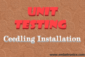 unit test in c - ceedling installation