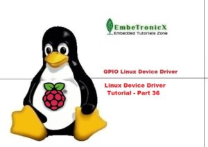 GPIO Linux Device Driver