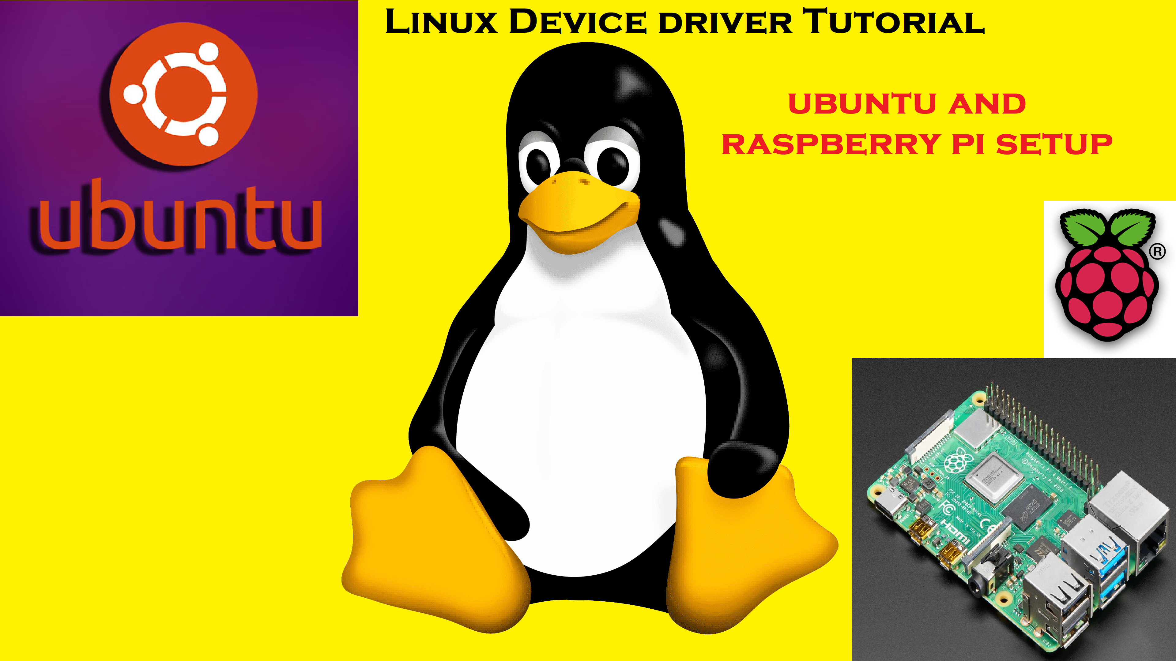 Setup Ubuntu and Raspberry PI