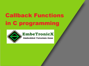 Callback Function in C