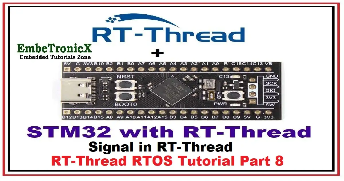 Signal in RT-Thread RTOS
