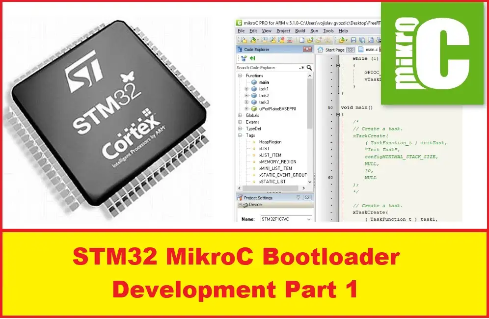 STM32 MikroC Bootloader Development