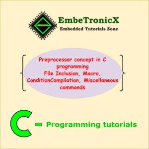 Preprocessor in C