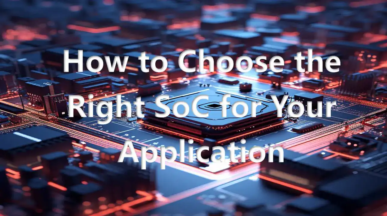 How to Choose the Right SoC for Your Application