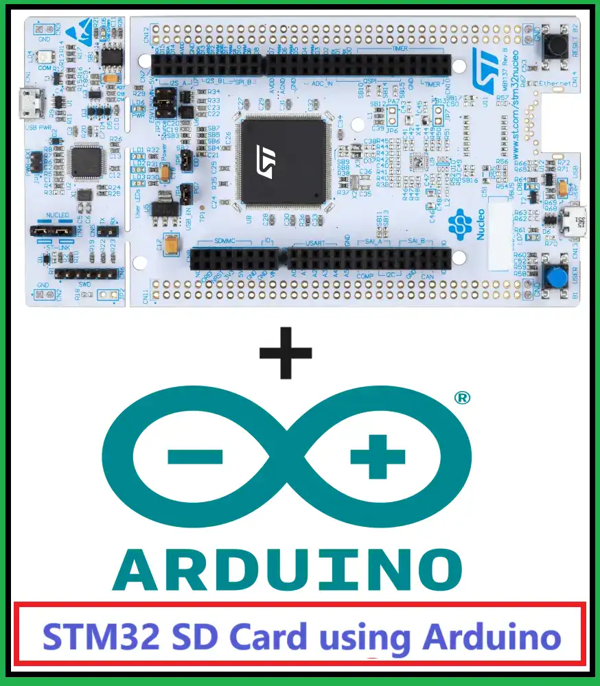SD Card Interfacing with STM32 using Arduino